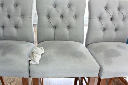 Baking soda is a superb cleaning cloth for fabric furniture